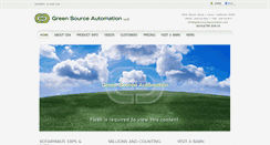 Desktop Screenshot of greensourceautomation.com